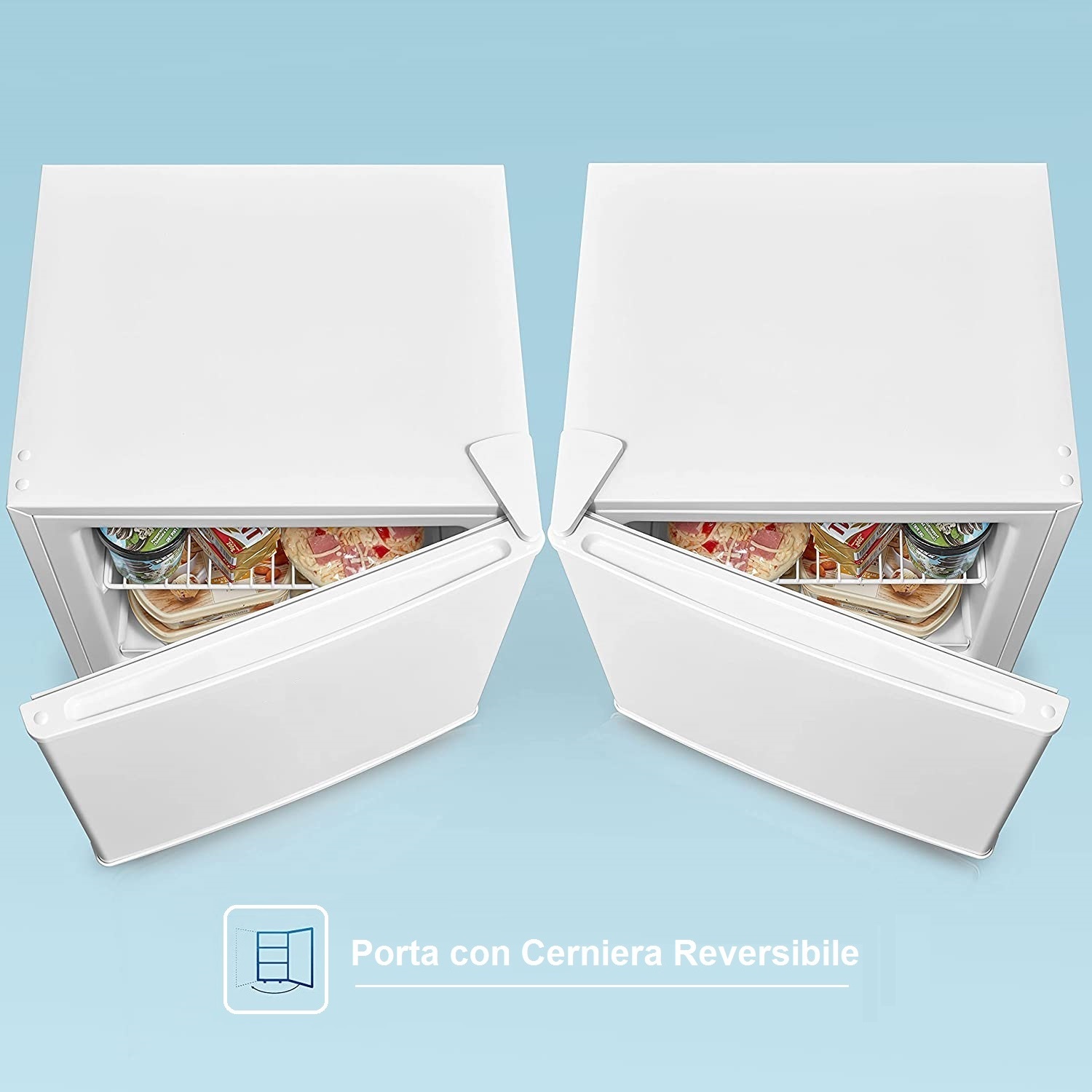 Mini Frigo con vano freezer 46L - immagine 8
