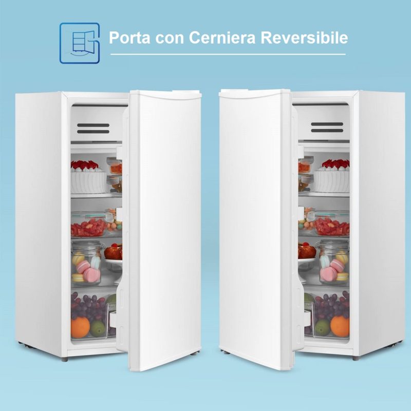 HOOBRO Supporto Per Mini Frigo – Con Cassetto, Cestello E Ruote, Porta Fino A 90 Kg, Per Cucina, Ufficio O Dormitorio