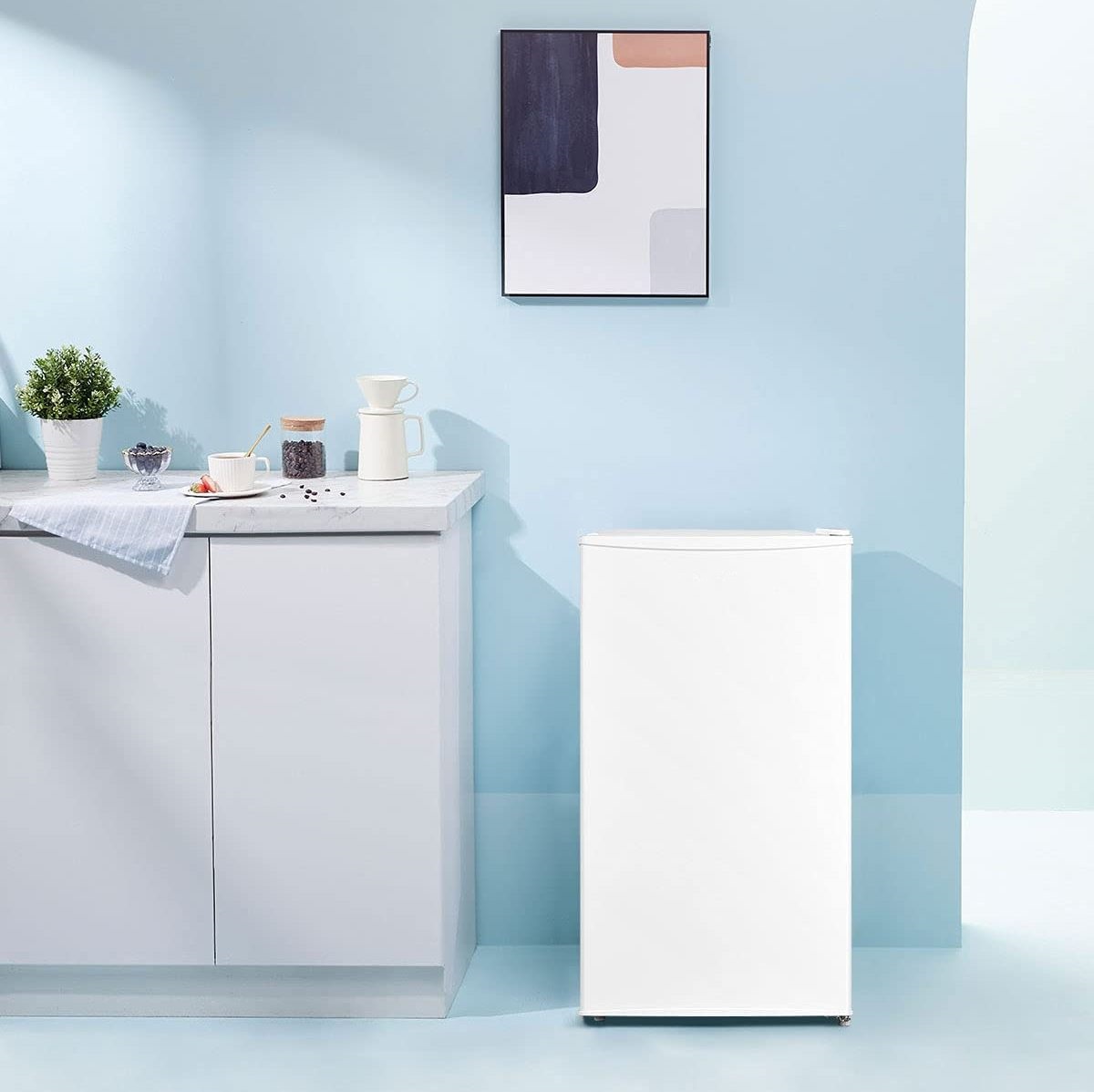 Mini Frigo con cella Freezer sopra 93 Litri - immagine 9