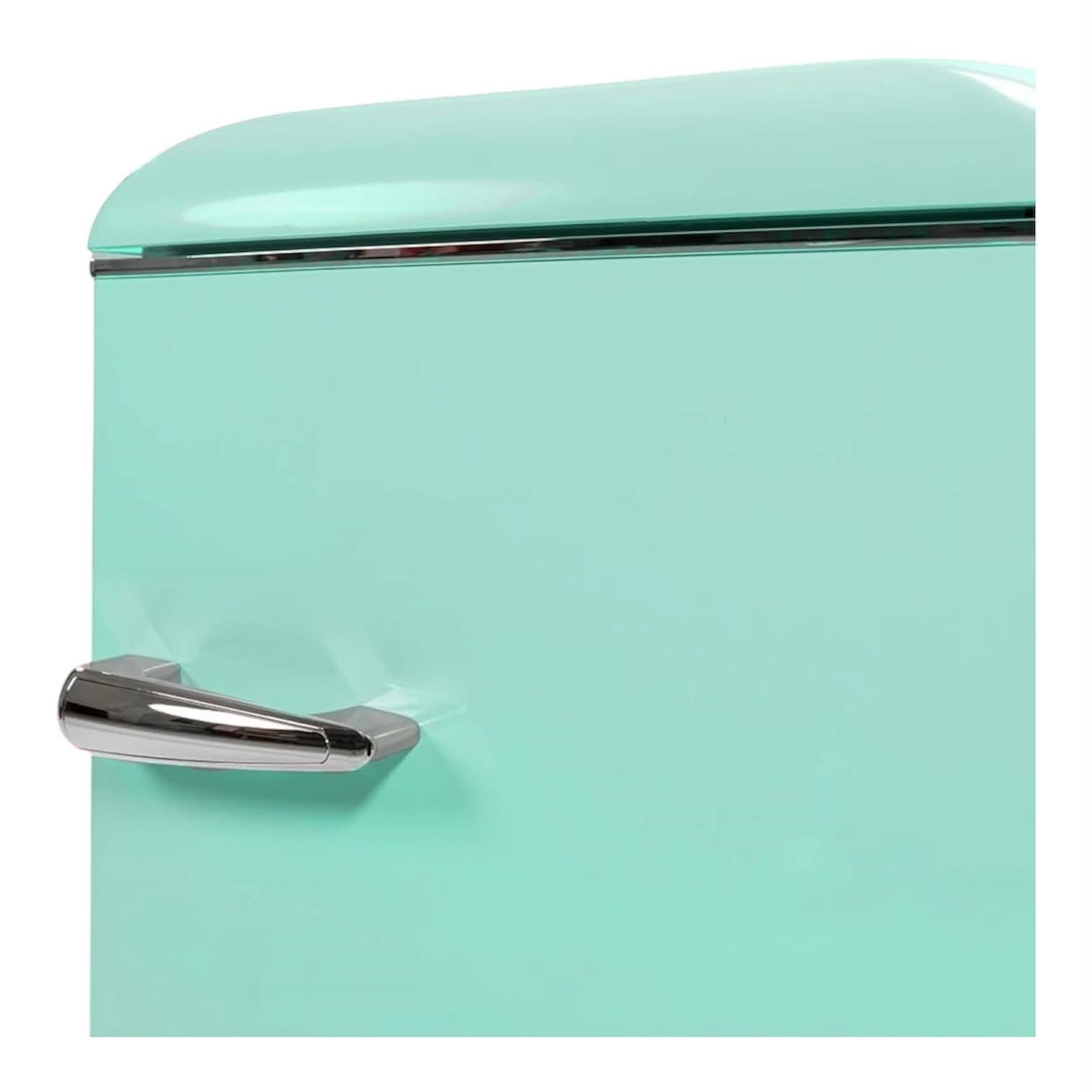 Mini Frigorifero doppia porta VINTAGE con freezer 86 litri Classe A+ - immagine 6