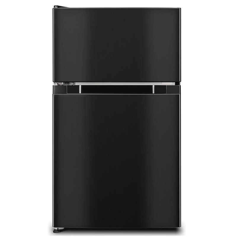 Mini Frigorifero a 2 porte NERO con freezer 86 litri Classe A+
